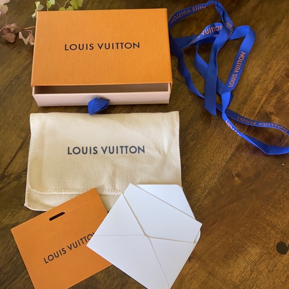 Louis Vuitton Accessories - Louis Vuitton Box, Ribbon, Duster and Envelope